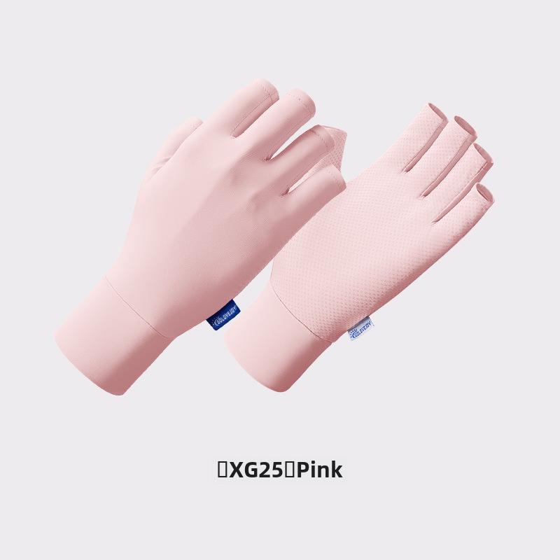 Luvas de proteção UV para Nail Art, mangas anti-preto de meio dedo (MJ03)