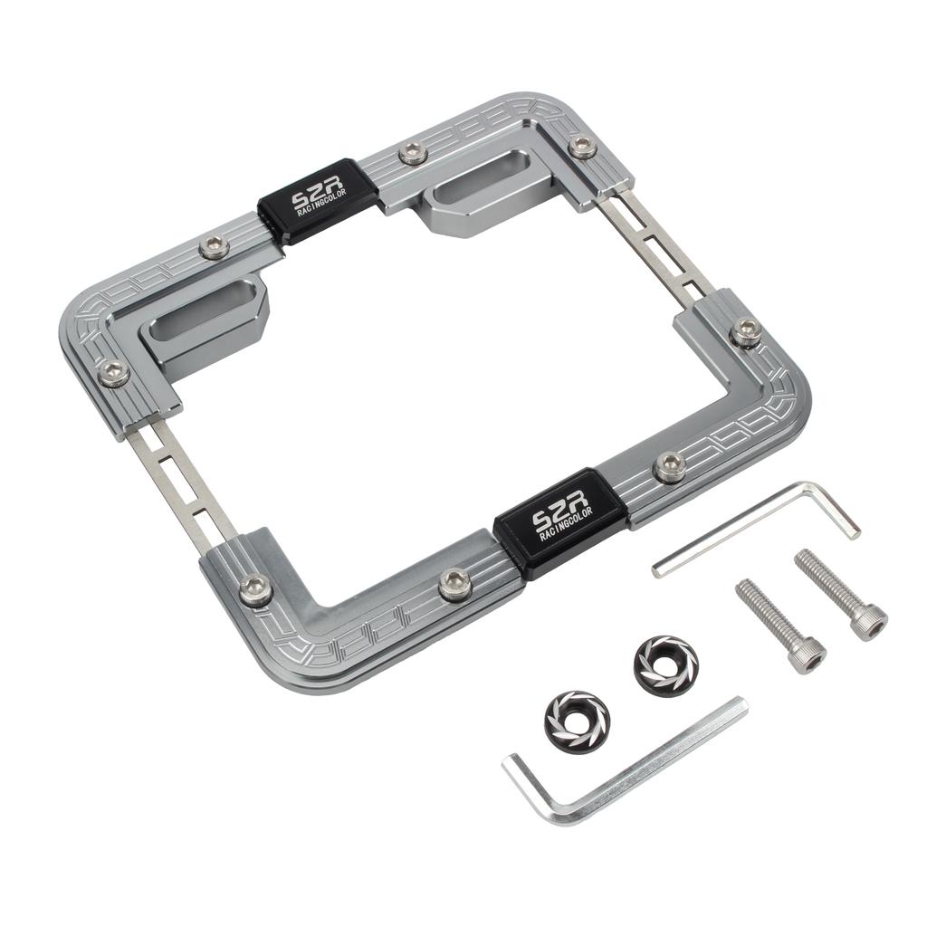 Motorcycle Universal License Plate Bracket Accessories Telescopic License Plate Frame for Honda Suzuki BMW Motocross Scooter