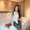 Autumn and Winter T-shirt Bottoming Shirt for Women Slim Fashionable and Versatile Short Top