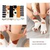 1-20Pairs Cute Cat Paw Floor Socks Coral Velvet Thickened Fleece Mid-calf Socks Warm Indoor Socks for Women Fall Winter Wear