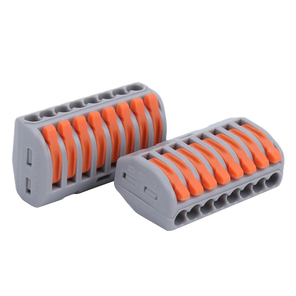 20Pcs Push Wire Wiring Connector  Quick Connect Terminal Blocks PCT-218