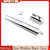 3Pcs ABS Chrome Car Rear Window Wiper Blade Cover for BMW X3 G01 2018 - 2022 Back Windshield Wiper Trim Sticker