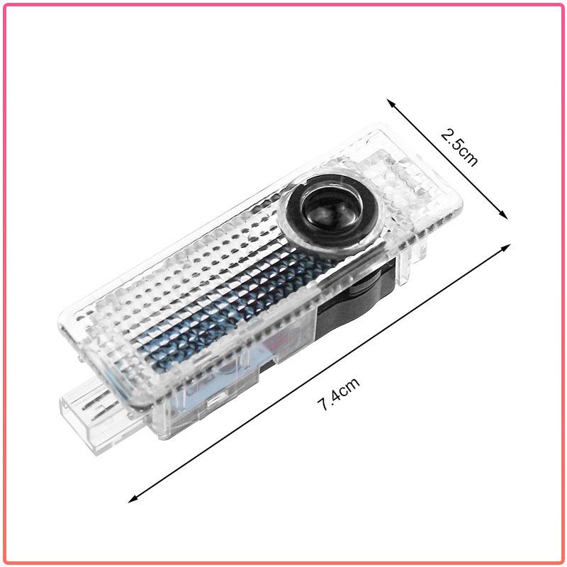 2Pcs Auto LED Door Welcome Projector Lights Wireless Ghost Shadow Step Light For MINI Cooper Fridge One S F56 R57 R58 R60 JCW Countryman Clubman