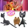 Cute Noodle And Bun Plush Toy- Soft And Cuddly Cartoon Cat And Dog Stuffed Animals