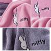 Miffy and Snoopy Face Mini Bath Hand Cute Set of Towels Towel, Towel, Towel, Soft, Lint-Resistant, Durable, Thin, (Miffy C, 4)