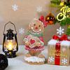 Christmas Man Figurines, Cute Man Ornaments, Christmas Resin Standing Figures Ornament For Fireplace, Desk