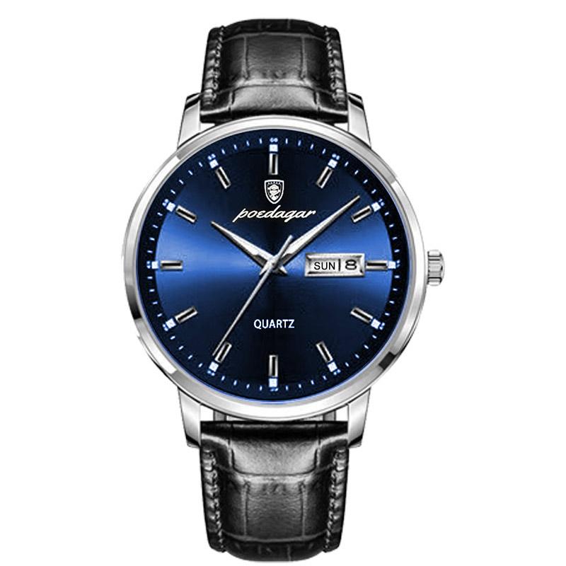 

Мужские часы 2025 года, лучший бренд класса люкс, водонепроницаемые часы с датой, мужские, со стальным ремешком, повседневные кварцевые часы, спортивные наручные часы для мужчин