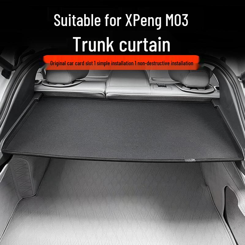 Xpeng MONA M03 Rear Trunk Cover & Organizer Sunshade