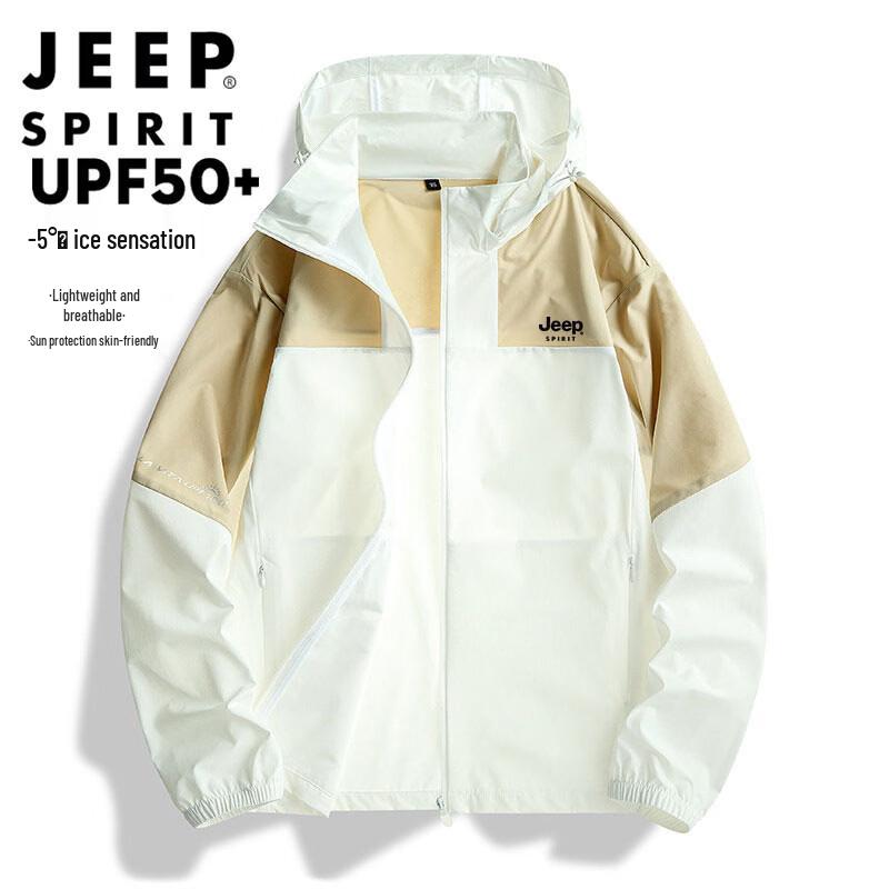 JEEP SPIRIT Men's Ice Silk Sun Protection Jacket