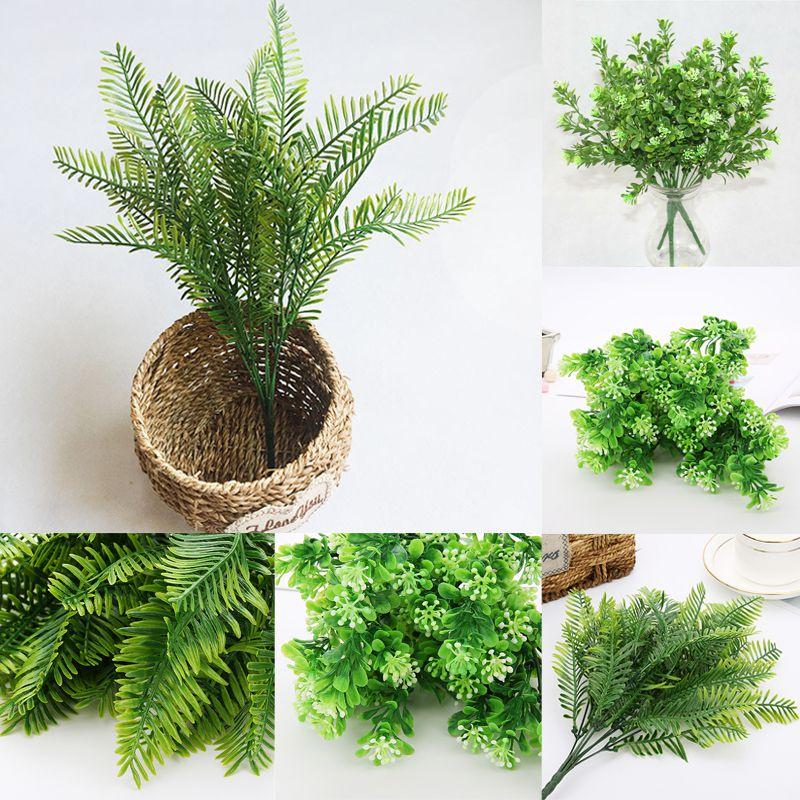 Stunning Artificial Plants Indoor Outdoor Fake Leaf Foliage For Wedding Party Decoration