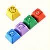 5Pcs Keycaps Comfortable Non-fading Indeformable Replacement Wear-resistant Ergonomic PBT Gaming Keyboard Key Cap