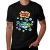Unisexs 100 Cotton Bubble Bobble Graphic Tshirt Retro Arcade Game Print Casual Tee