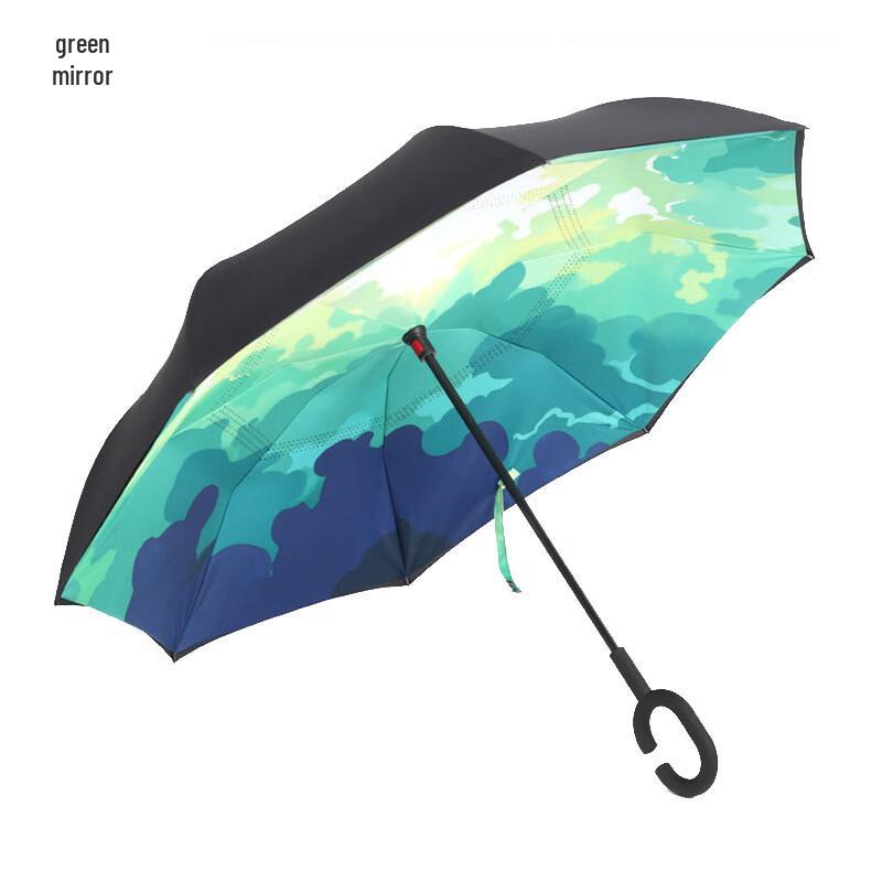 Nanqiao Floral C-Handle Inverted Umbrella
