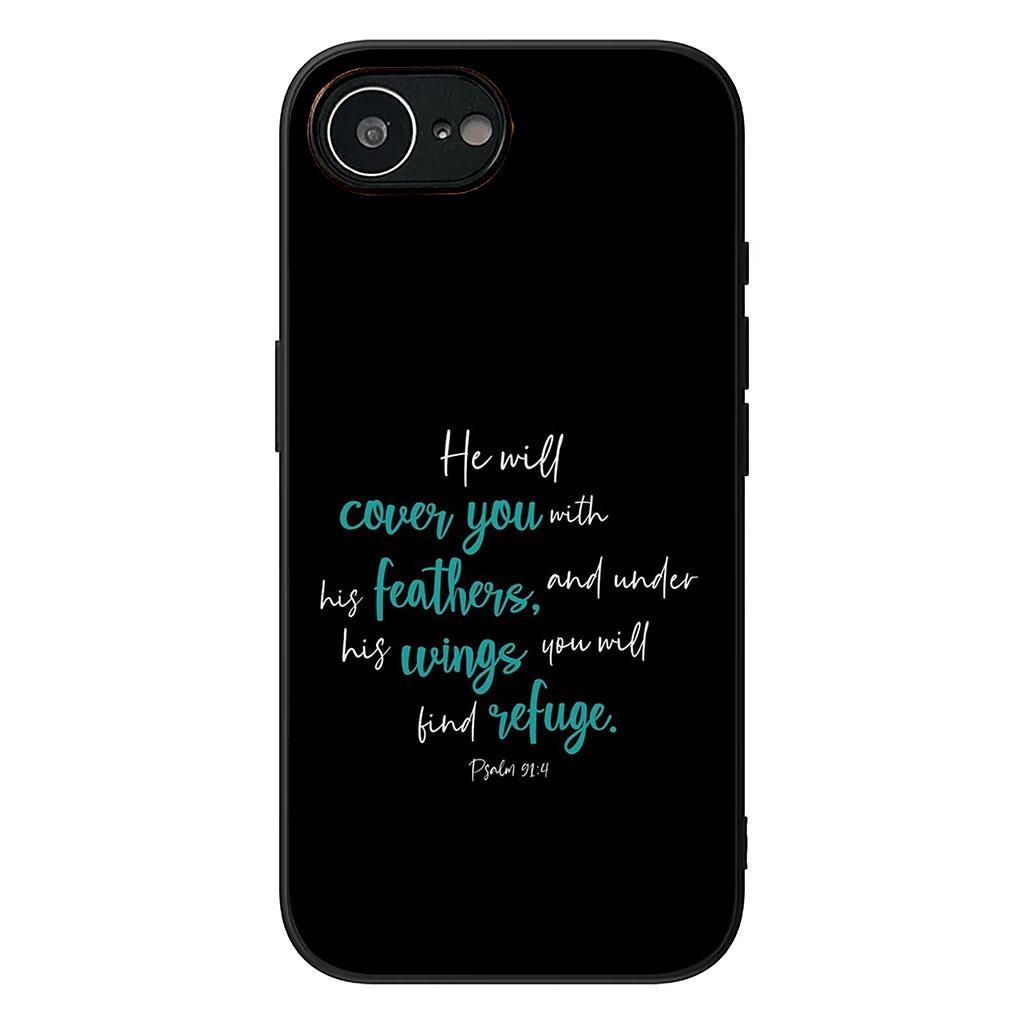 For Samsung Galaxy S25 S24 S22 S23 FE Ultra Plus A56 A05 A06 A15 A16 A55 S7 Edge Phone Case Bible Verse Christian Jehovah God