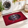 Flannel Kitchen Mat Bayern Munich Soft Area Rug Non Slip Floor Carpet Home Decoration