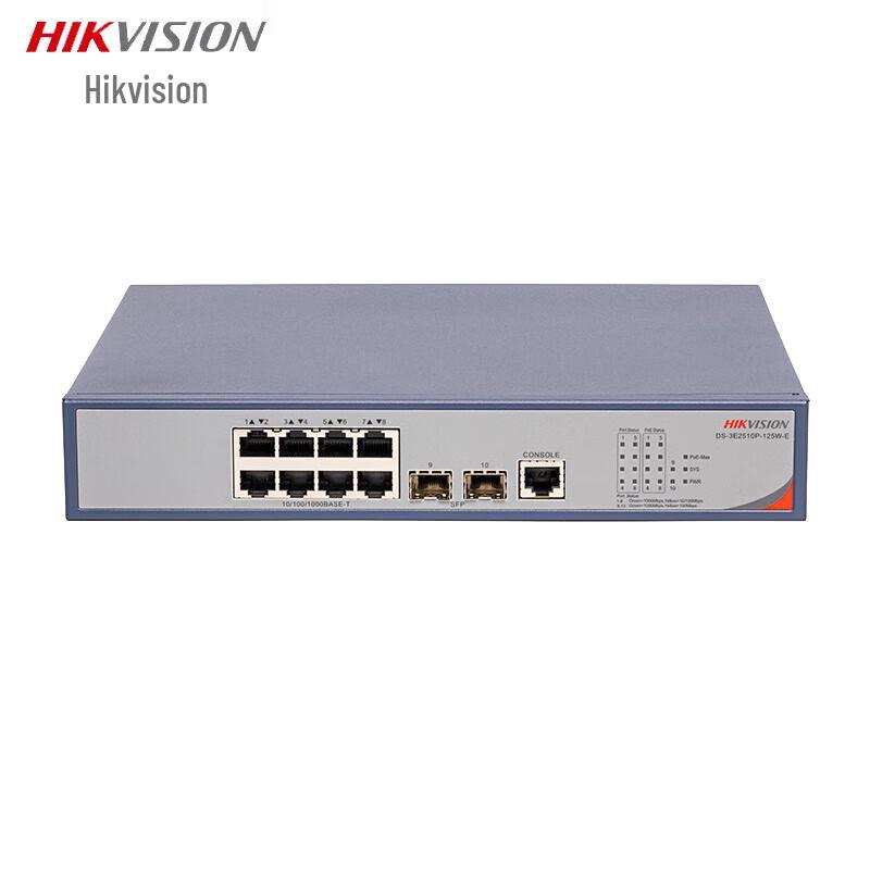 

HIKVISION 10-Port Gigabit Managed POE Switch