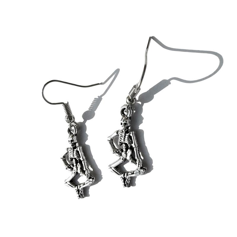 50 Style Earrings For Women Fashion Punk Drop Earrings Simple Cool Cute Jewelry Custom Handmade Girls Snake Cross Animal