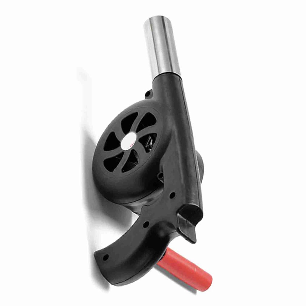 Outdoor Cooking Hand Blower Portable Barbecue Blower Compact Szie Fire Blower Combustion Air Blower Camping Hiking