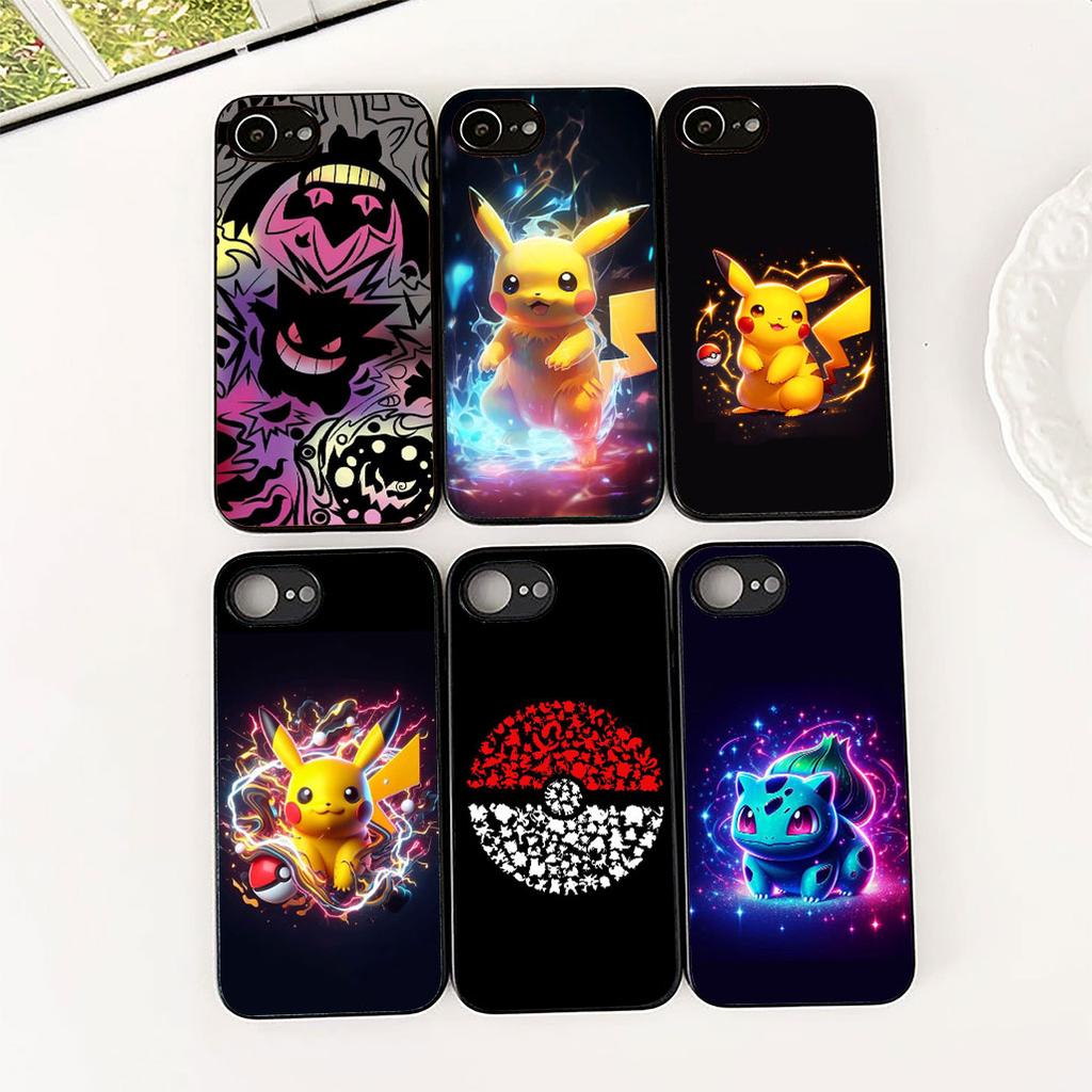 Casing for OPPO A80 A18 A16 A40 A17 A15 A38 A78 A79 A54 A57 A12 A60 4G 5G Phone Cover Soft Case P-Pokemons GO Gengar P-Pikachus