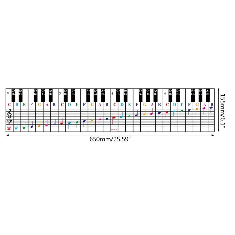 Kid Keyboard Piano Chord Fingering Piano Chord Chart Poster Piano Training Guide
