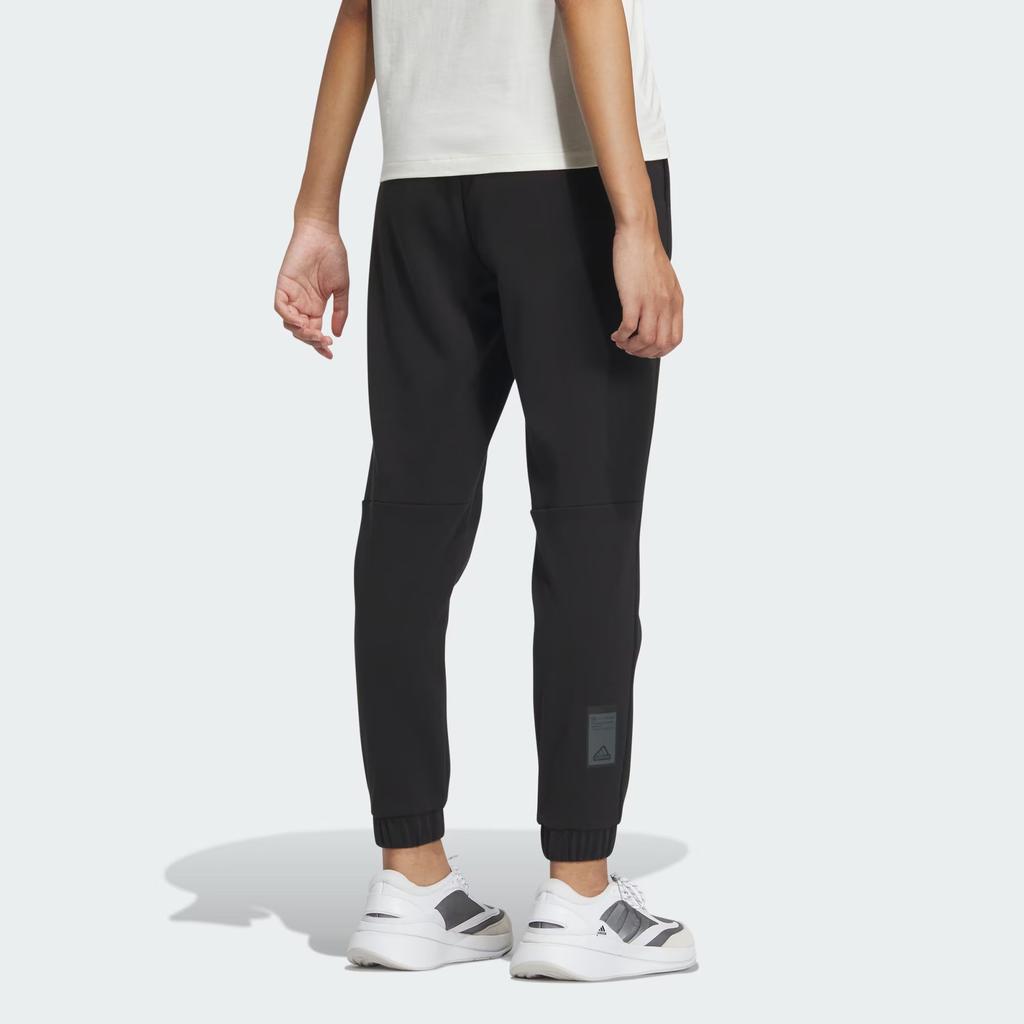 Adidas City Escape Knit Joggers Women Bottoms Black IS6765