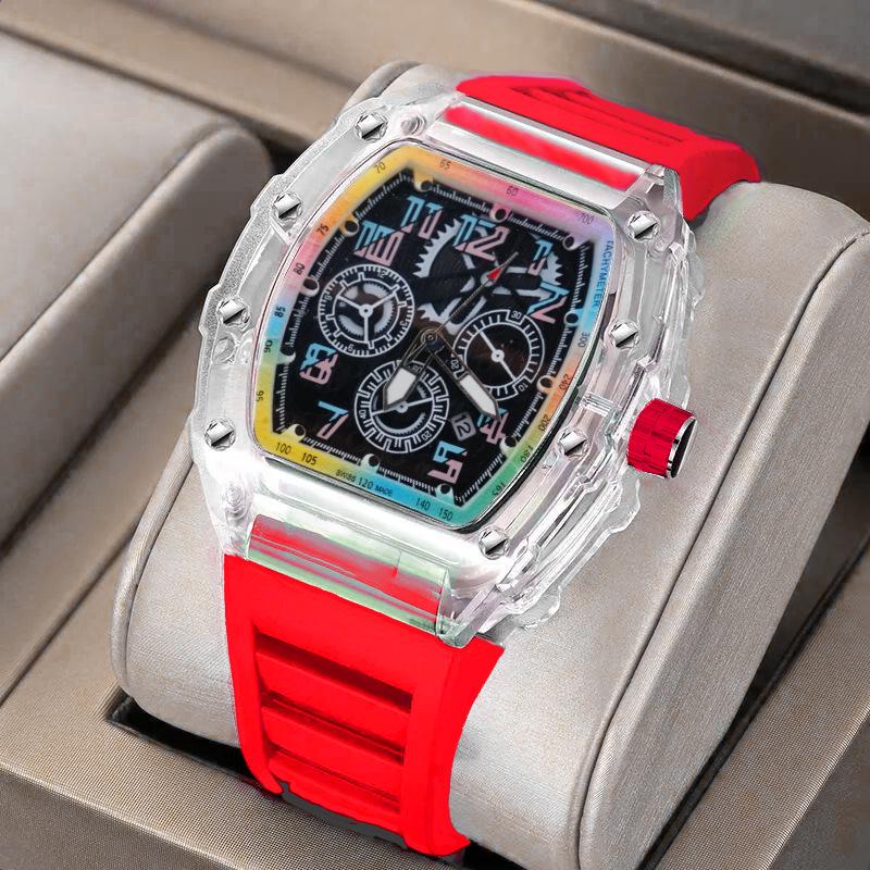 Richard Men s Automatic Quartz Watch – Stylish, Luminous & Waterproof for Casual Sports Watch Only
