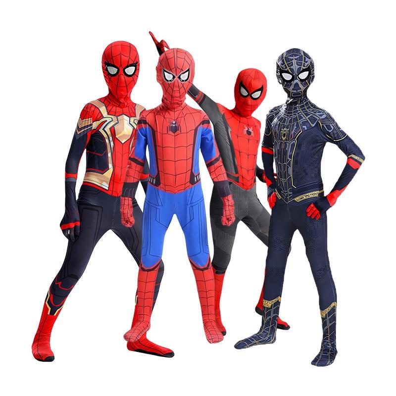 Hero Return Spider-Man Tights Hero No Return Clothes Hero Expedition Children's onesie Halloween cos