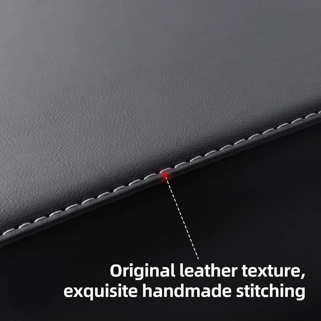 FDAIUN Car Armrest Cover for Tesla Model Y Juniper Tesla Model 3 Front Armrest Box Cover Car Center Console Cover Scratch Protection Interior Panel
