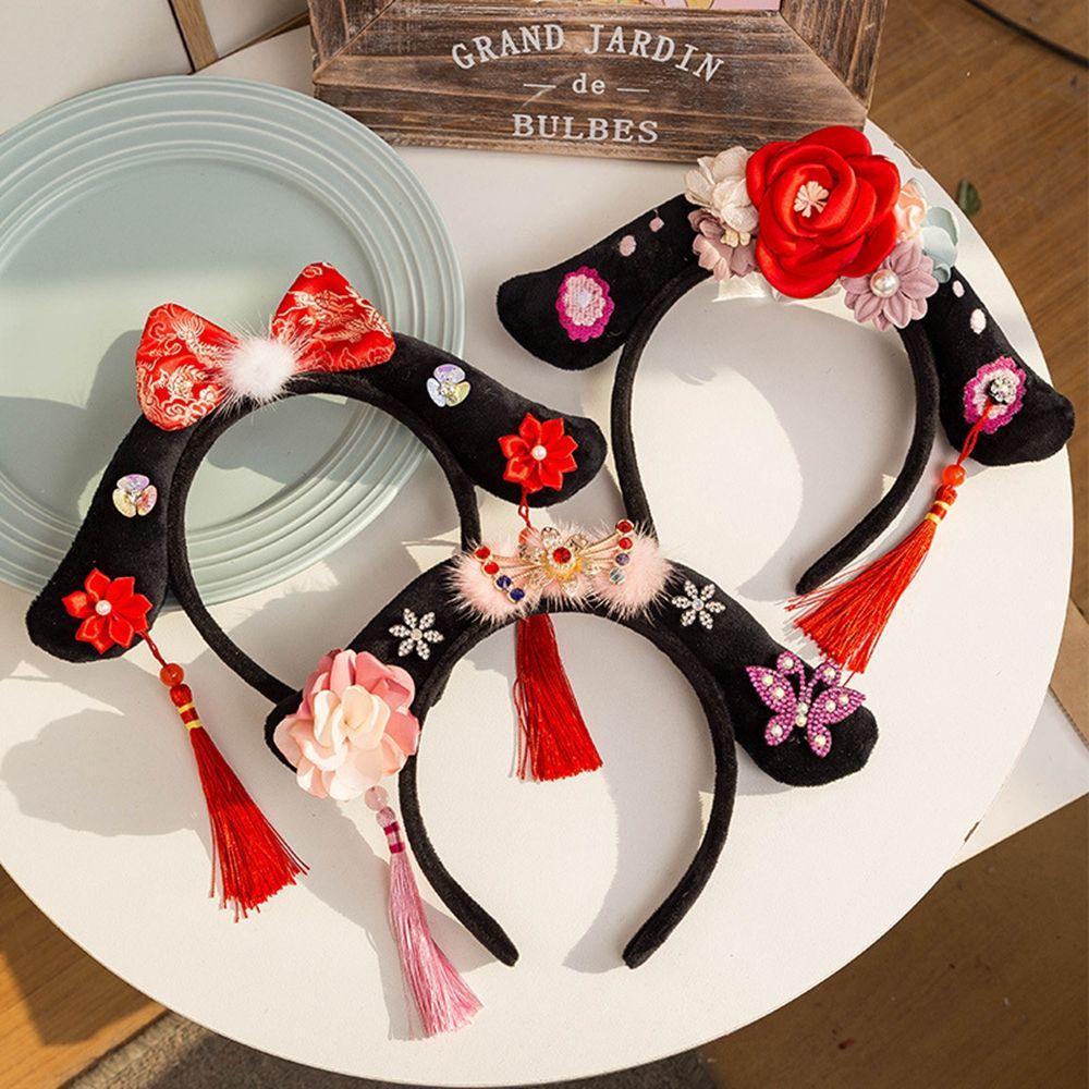 Chapelaria da Corte Real Chapelaria Estilo Chinês Chapelaria Estilo Antigo Chapelaria Arco de Cabelo Hanfu Faixa de Cabelo Antiga