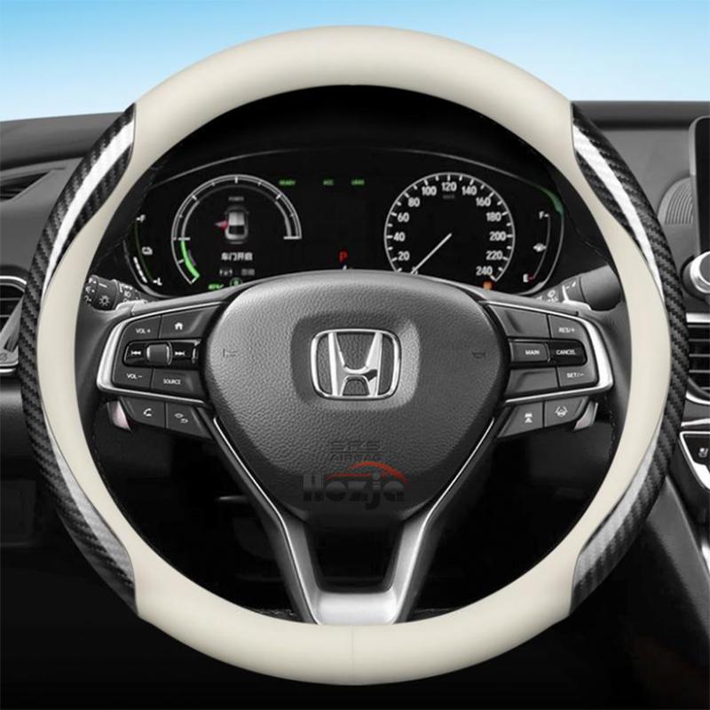 Coprivolante in Pelle per Auto per Honda Jazz CRV Pilot HRV ZRV Accord City Civic 2022 2023 2024 2025 2026 Accessori