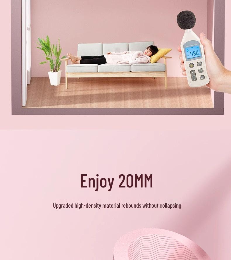 Geräuschloses, rutschfestes, stoßdämpfendes, kabelloses Springseil & Yogamatte