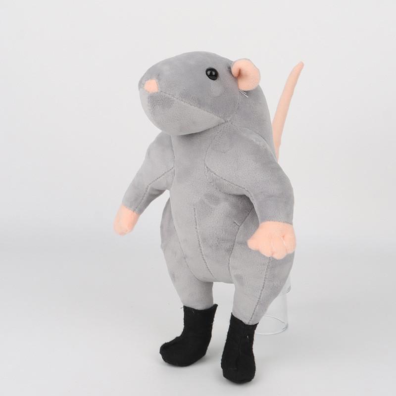 Shoes Wearing A Muscular Rat Dance Plush Toys For Daily Gift With Childrens