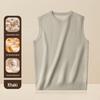 Men's Wool Modal Sweater Vest - Velvet Lined, Warm & Thick for Autumn/Winter