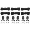 3Pairs Elastic Shoe Laces With Cord Lock Fasteners Anti Slip Stretchy Shoelaces Sneakers Lace For Men Women Teen Kid
