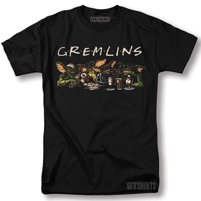 Gremlins Shirt Gizmo Klassischer Horrorfilm Vintage Grafikdesign T-Shirt