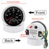 85mm Digital GPS Speedometer Tachometer With Red Backlight For Car Truck Marine Boat Speed Meter Gauge With Turn Signal 12V 24V