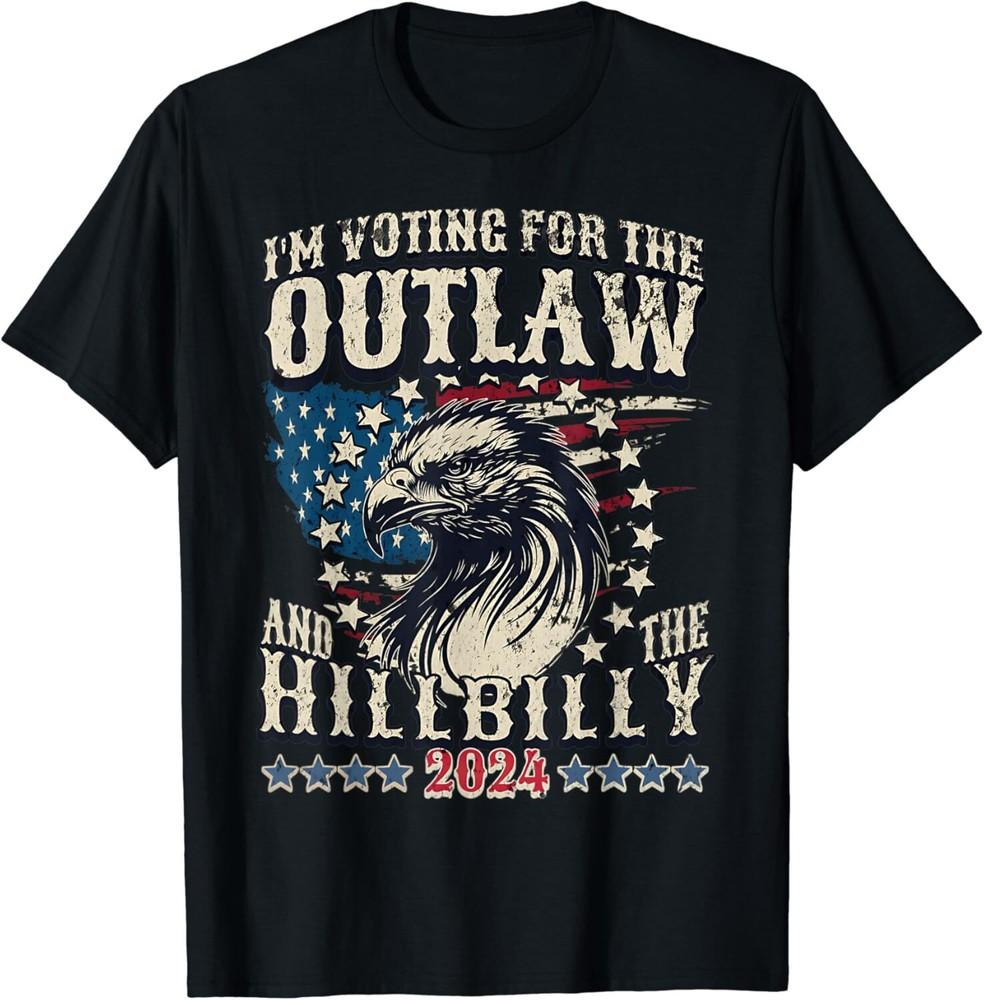 

SALE I m Voting For the Outlaw and the Hillbilly 2024 US Flag Unisex T-Shirt Unisex T-Shirt XXXL