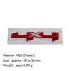 3D Premium ABS 4X4 For SUV Off Road Letter Sticker Tail Bumper Badge Auto Rear Trunk Emblem Accessories Exterior Decoration