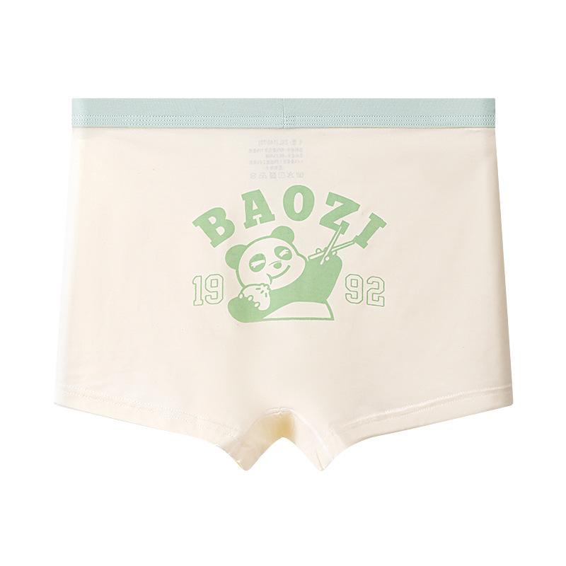 (3 Pack) Boys Modal Boxer Briefs Cute Cartoon Print Kids Underwear Soft Breathable Children's Boxer Shorts