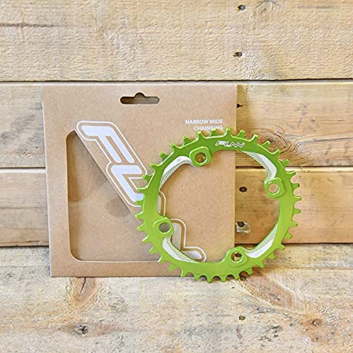Funn Solo Narrow Wide Chainring, 104mm BCD (34T, Orange)