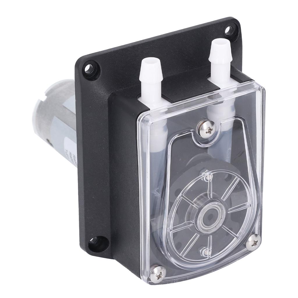 12 V double head peristaltic pump with , 1500 mlCelsiusmin, with food-grade silicone hose for analytical industrial applications in the aquariu