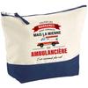 Makeup Bag - PLANETEE - Paramedic Godmother - Large Size - Cotton - HD Printing