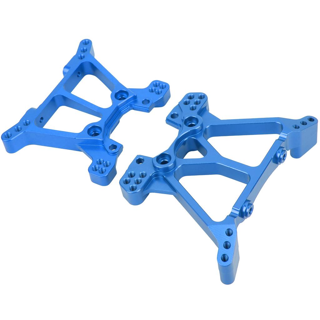 RC Aluminum Alloy Front Rear Shock Tower for Traxxas Slash 4X4 TSM 1 10 RC Car Upgrade PartsBlue