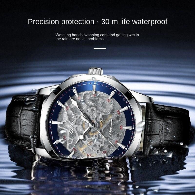 AILANG Uhren Herren Automatik Vollskelett Mechanische Uhr Neue Herrenuhren Wasserdicht