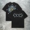 TOOL95 Tshirt Y2K Retro Metal Band Tour Tshirt Unisexs Tshirt Summer New Unisex Casual Cotton Tshirt