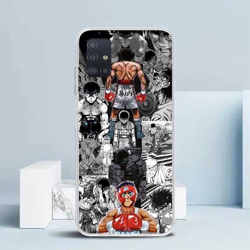 Hajime No Ippo Comics Soft Cover for Samsung Galaxy A12 A22 A32 A52 A72 A02S Phone Case Note 20 Ultra 10 S10 Plus A51 A71 A50S A