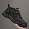 38-48 Mens Handmade Leather Boots Comfortable Ankle Boots for Men Casual Shoes Large Size Tooling Shoes