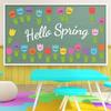 Tulips Patterned Paper Art Collection 45 Pieces Seasonal Decorative Cutouts for Craft Enthusiasts