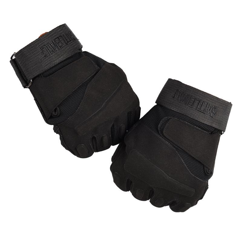 Cycling full finger non-slip sports training wear-resistant mountaineering fighting gloves M