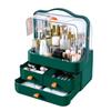 Kosmetik-Organizer mit viel Platz zur Aufbewahrung verschiedener Kosmetik-Accessoires für Beauty-Enthusiasten und Make-up-Künstler